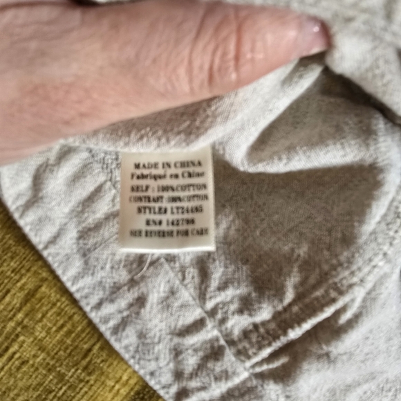 Addie Women's Cream Ruffled Wrap Top - Picture 3 of 6